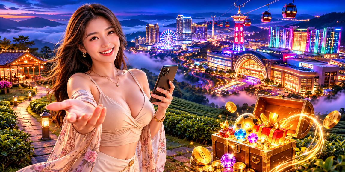 Pengguna mengakses platform 4200 dari kawasan peranginan Genting Highlands